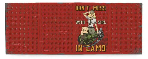 Workerwall Werkstattwände - Rockabilly Dont Mess with Girl