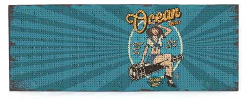 Workerwall Werkstattwände - Rockabilly Ocean Spirit