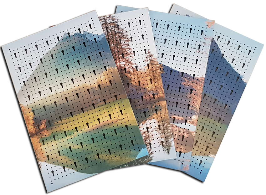 Workerwall Werkstattwände - Lochbleche Schichten