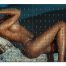 Workerwall Werkstattwände - Sexy Blondine am Strand